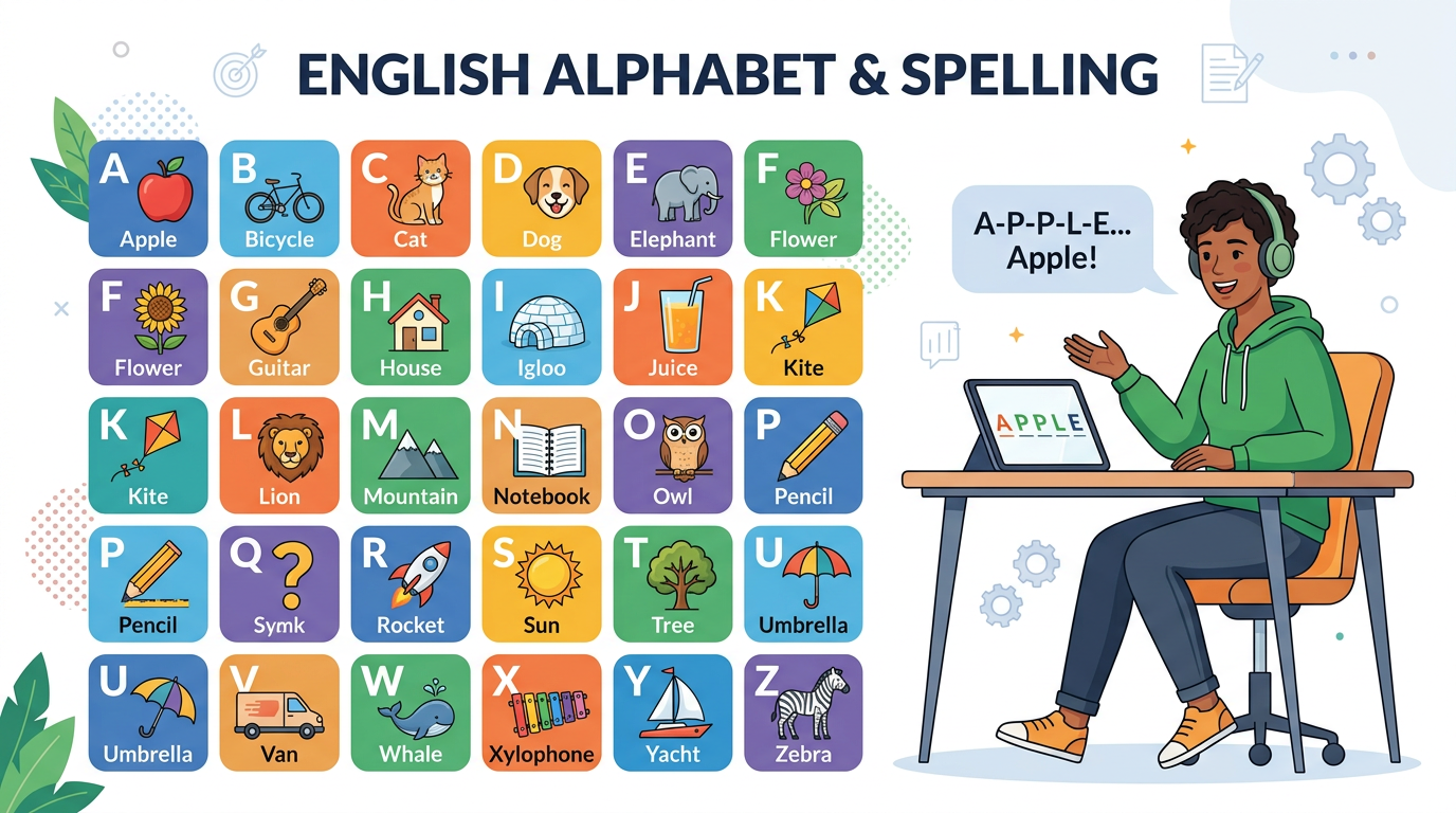 26 Abjad Bahasa Inggris dan Cara Spelling yang Benar