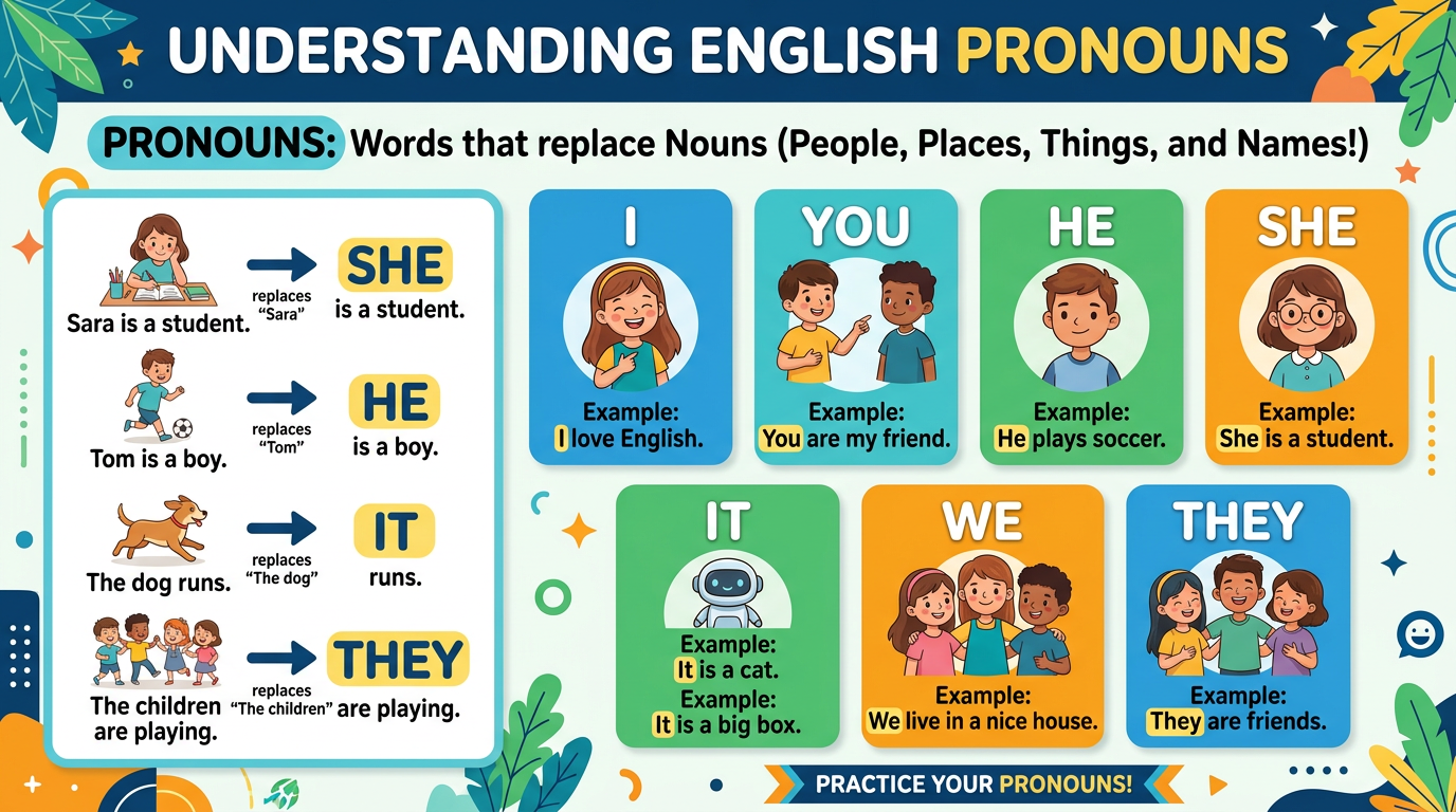 Mengenal Pronoun: Pengertian, Fungsi, Jenis & Contoh Penggunannya