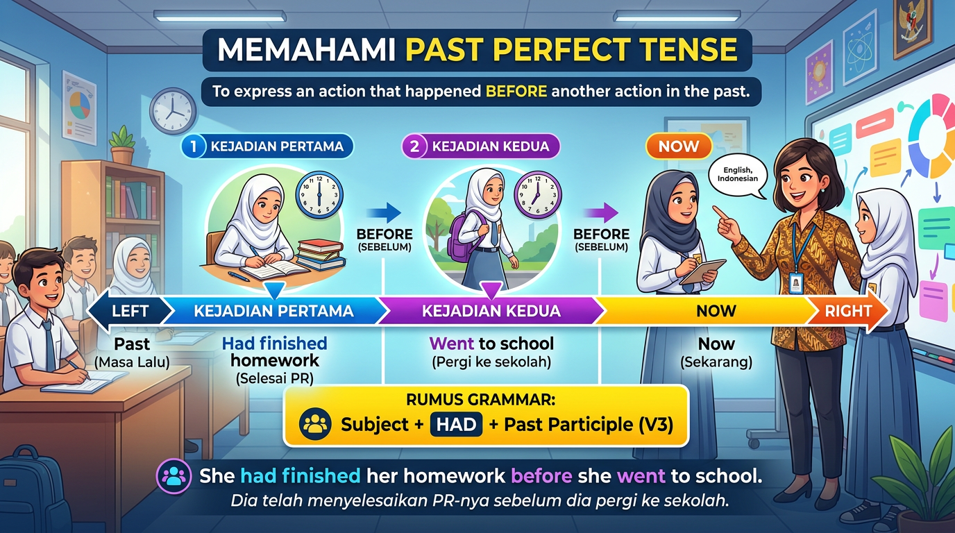 Materi Past Perfect Tense